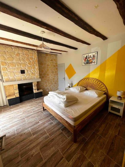 Villa Longere Berrichonne, Calme Absolu, 13 Personnes à Saint-Pierre-les-Etieux Extérieur photo